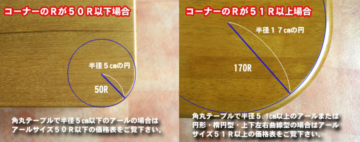 アクリル板テーブルマット 1.8mm厚 30mm厚 50mm厚